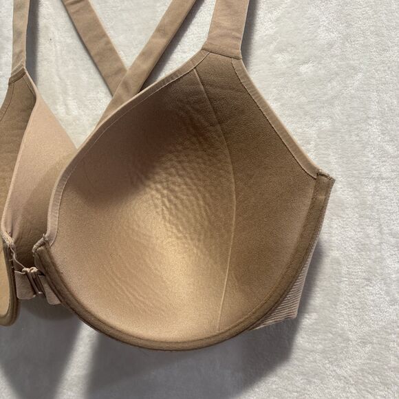 Spanx Women's Smooth Bra-llelujah Lightly Lined Crossback Bra 38DD Beige Nude - Picture 12 of 15